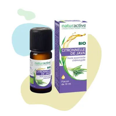 Naturactive organic lemongrass essential oil 5ml