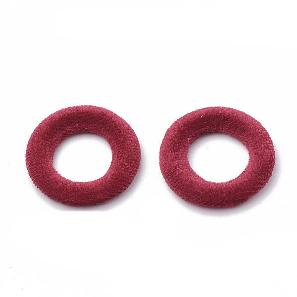 Velvet Covered Linking Rings