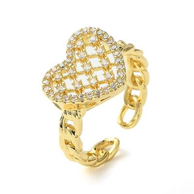 Bass Micro Pave Cubic Zirconia Ring