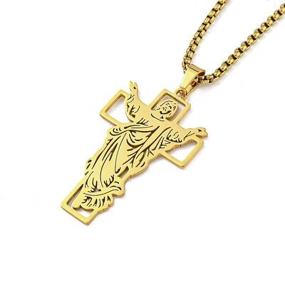 PVD Vacuum Plating 201 Stainless Steel Pendant Necklaces for Man