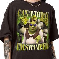Can’t Today I’m Swamped Shirt, Shrek Funny Trending Tee, T-Shirt GILDAN, Gift Idea, For Man, For Woman