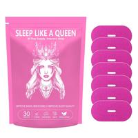 30 Strips of Pink Sleep Mouth Tape for Restful Sleep & Recovery. Reduces Snoring and Enhances Nasal Oxygen Flow. Soft, Hypoal...