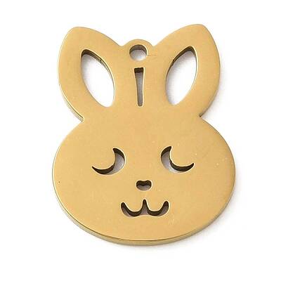 5Pcs 201 Stainless Steel Pendants