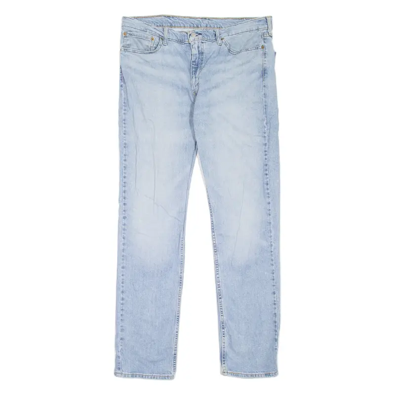 LEVI'S 511 Jeans Mens Blue Slim Straight Stone Wash W38 L34