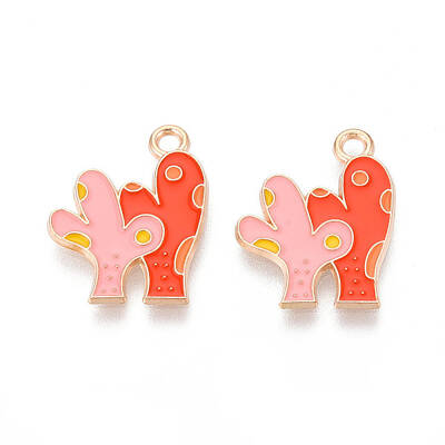 Alloy Enamel Pendants