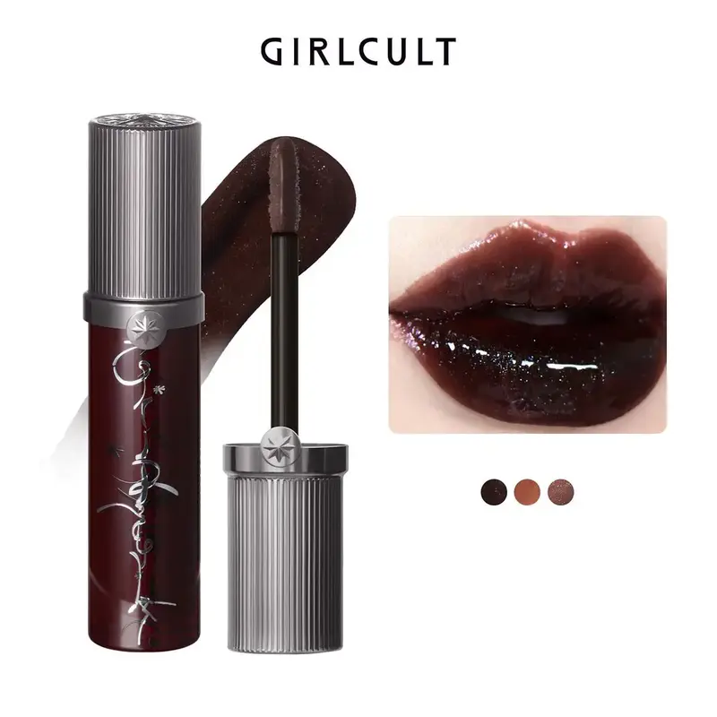Girlcult Mirror Water Gloss Lip Glaze, 1 Count Long Lasting Moisturizing Lip Gloss, Glossy Lip Glaze Stick, Plumping Lip Oil ...