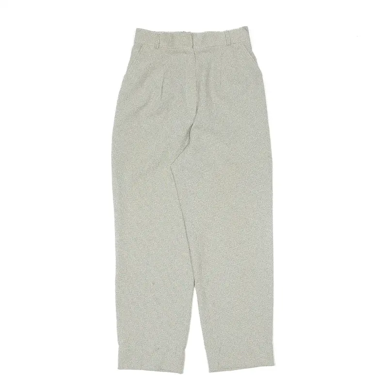 Pleated Cream Trousers W24 L24