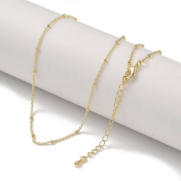 Brass Satellite Chain Necklaces