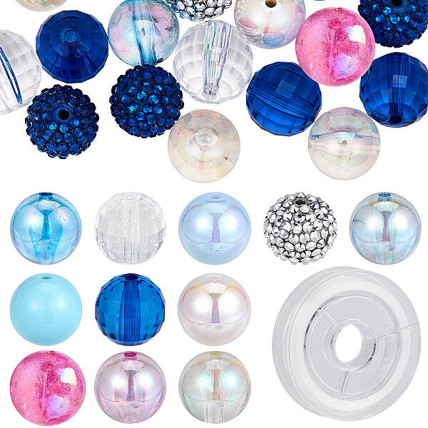 SUNNYCLUE DIY Ocean Theme Bracelet Making Kit