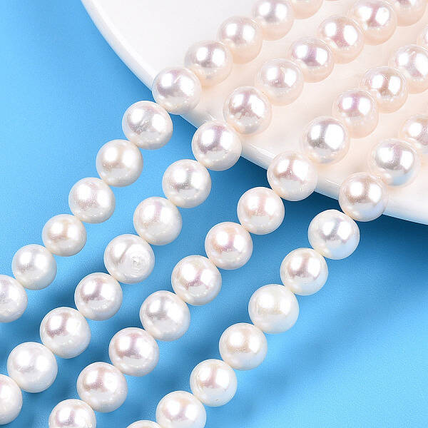 Natural Cultured Freshwater Pearl Beads Strands