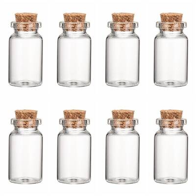 Glass Jar Glass Bottles Bead Containers