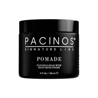 Pacinos Pomade - Lightweight Hair Pomade with Moisture Lock and Natural Oils for Sculpted Styles and Glossy Finish on Wavy, S...