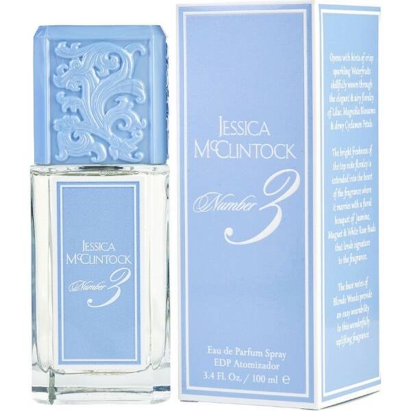 Jessica McClintock #3 Perfume for Women - Eau de Parfum Spray 3.4 oz