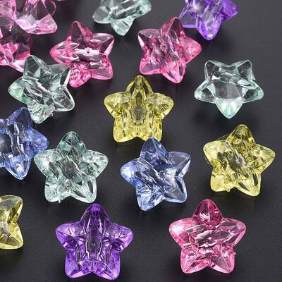 Transparent Acrylic Beads