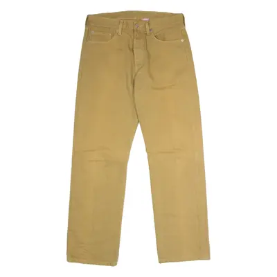 LEVI'S Mens Twill Trousers Beige Regular Straight W33 L30