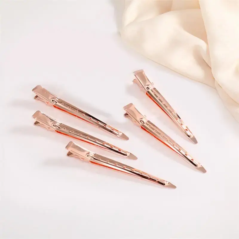 1 Count Hair Clip, Duck Bill Clips, Curl Clips with Holes for Hair Styling, Hair Coloring