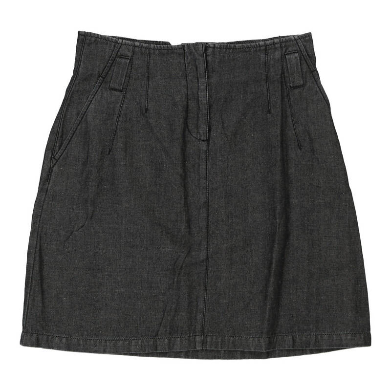 Ermanno Scervino Skirt - 30W UK 10 Grey Cotton | Size: UK 10