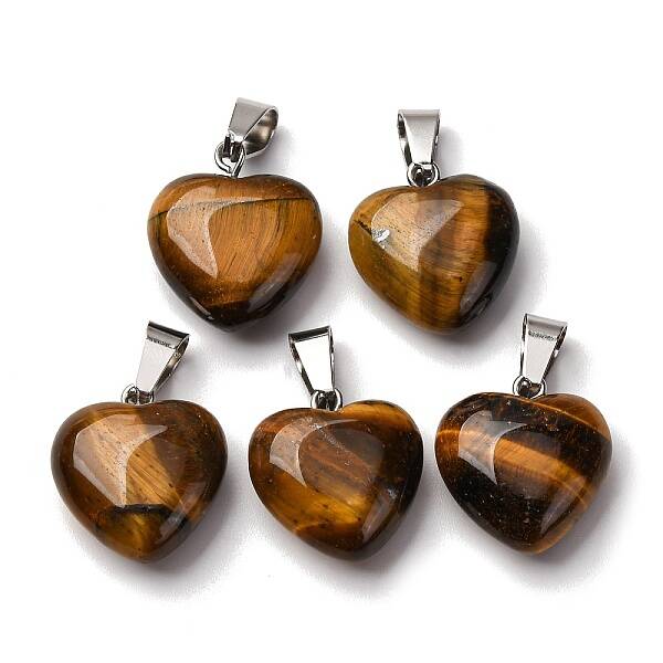 Natural Tiger Eye Pendants