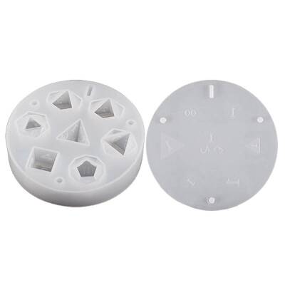 DIY Polyhedral Game Dice Silicone Molds