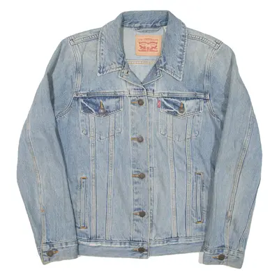 LEVI'S Womens Denim Jacket Blue L
