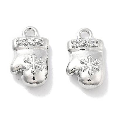 Micro Pave Clear Cubic Zirconia Pendants