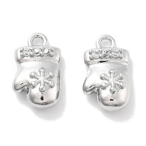 Micro Pave Clear Cubic Zirconia Pendants