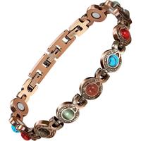 Jecanori Copper Bracelets for Women, Magnetic Bracelets for Women with 3800 Gauss Ultra Magnets and Sizing Tool, Elegant Roun...