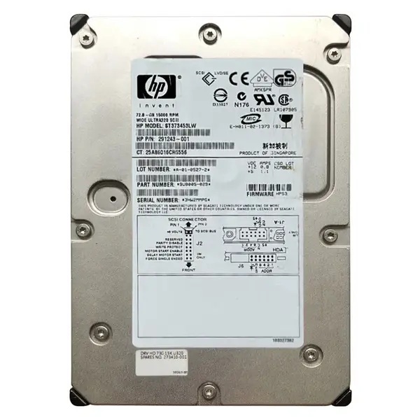9U8005-029 Seagate 73GB Ultra-320 SCSI 15000 3.5-inch 8MB Hard Drive