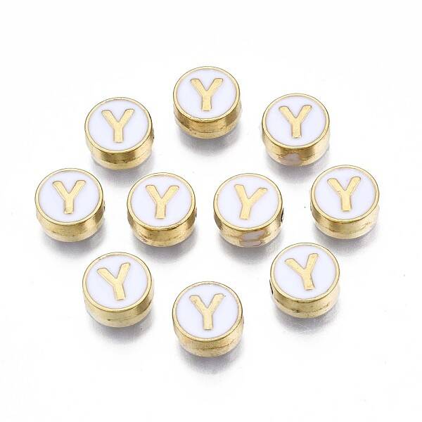 Alloy Enamel Beads