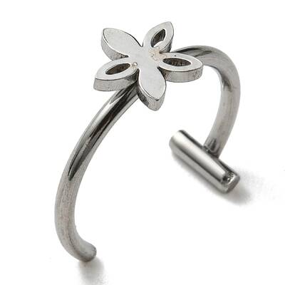 Non-Tarnish 304 Stainless Steel Eyebrow Ring