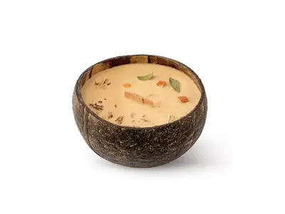 Tropikalia Coconut Candle - Santalwood & Tangerine Scent 500 g