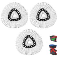 Mop Replacement Heads for O-Cedar Mop Replace Head Easy Wrin Spin Mop Heads Replacements, Microfiber Spin Mop Refills, Easy C...