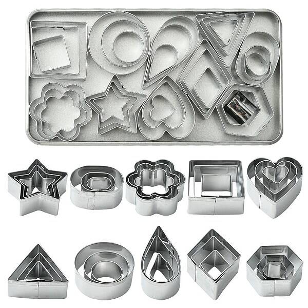 430 Stainless Steel Cookie Cutters