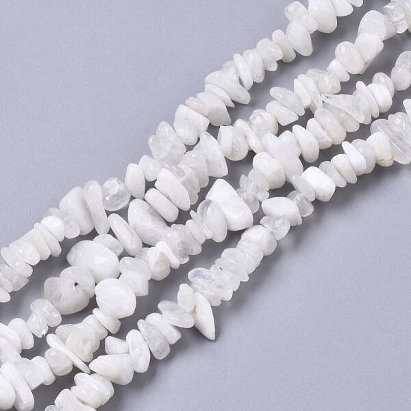 Natural Rainbow Moonstone Beads Strands