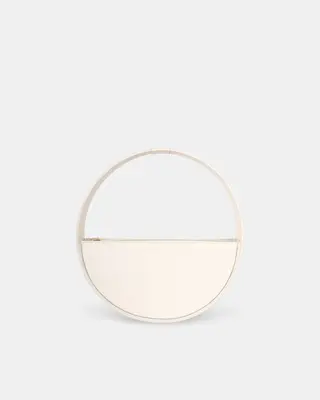 ?? RE:ONE Corn Leather Bag – OAT | Color: Oat