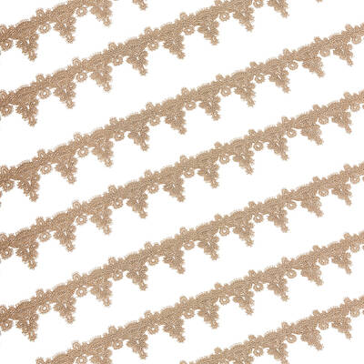 10 Yards Gold Metallic Lace Trim