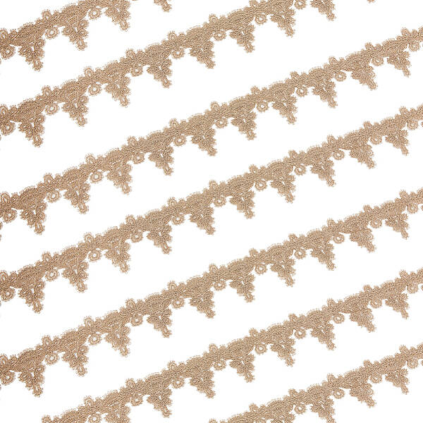 10 Yards Gold Metallic Lace Trim