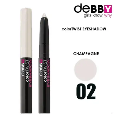 Debby Color Twist Eyeshadow Stick '02 Champagne