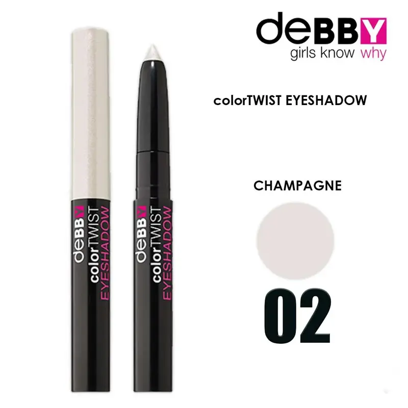 Debby Color Twist Eyeshadow Stick '02 Champagne
