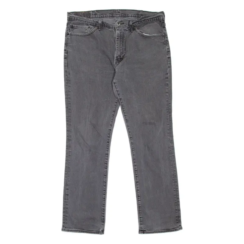 LEVI'S 511 Jeans Mens Grey Slim Straight W38 L32