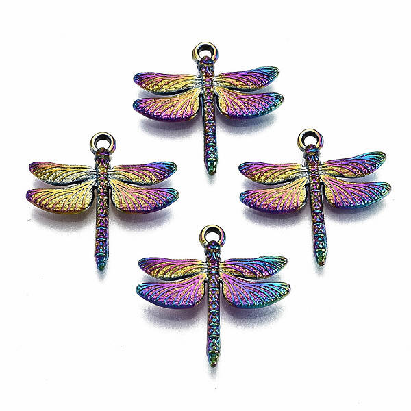 Rainbow Color Alloy Pendants