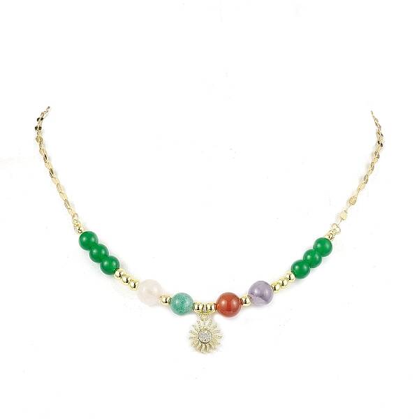 Natural & Dyed Malaysia Jade Beaded Necklaces for Women