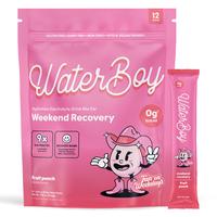 Waterboy x FOW | Fruit Punch Flavor | Sugar Free Weekend Recovery Electrolyte Drink Mix