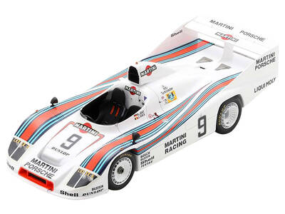 Porsche 908/80 #9 Jacky Ickx - Reinhold Joest Martini Racing 2nd Place 24 Hours of Le Mans (1980) with Acrylic Display Case 1...