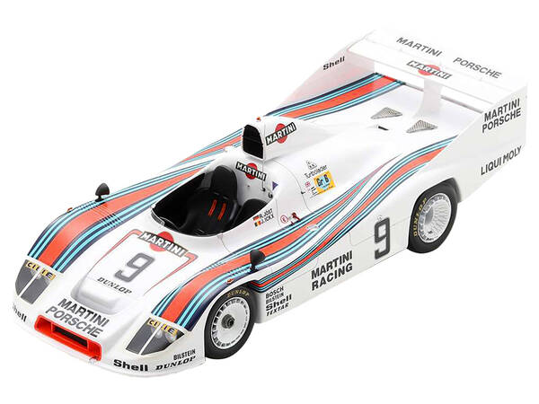 Porsche 908/80 #9 Jacky Ickx - Reinhold Joest Martini Racing 2nd Place 24 Hours of Le Mans (1980) with Acrylic Display Case 1...
