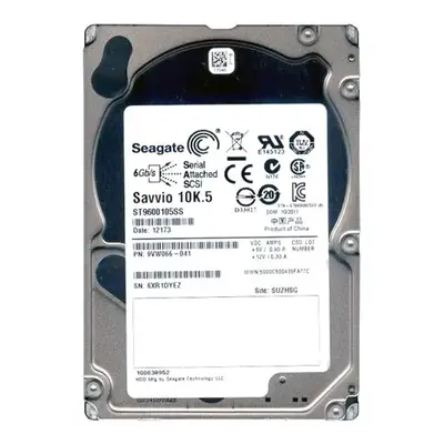 ST9600105SS Seagate 600GB 6Gb/s SAS 10000 2.5-inch 64MB Hard Drive