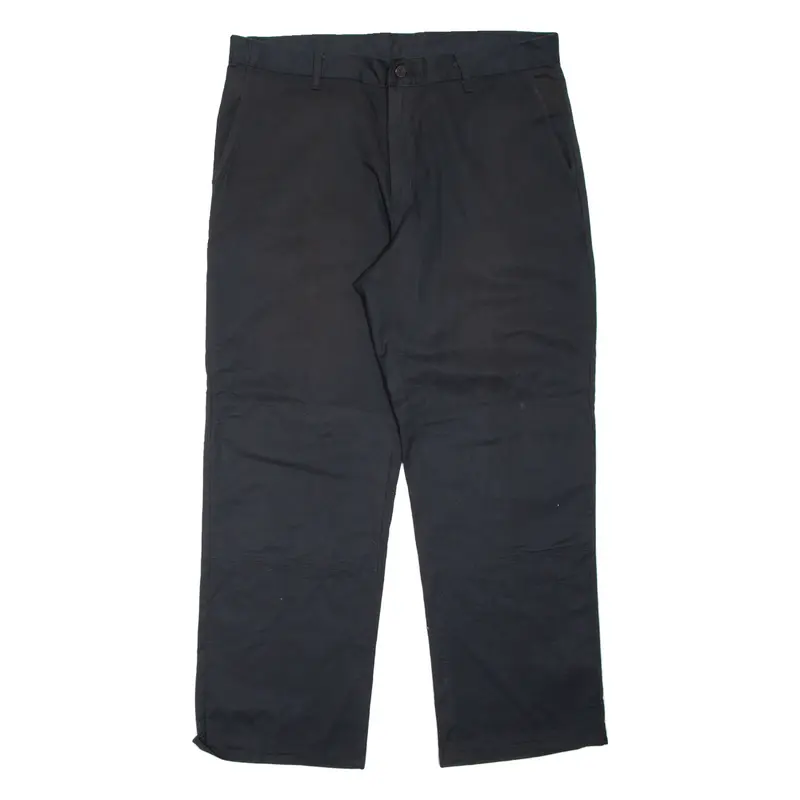 DICKIES Chino Mens Trousers Black Regular Straight W36 L30