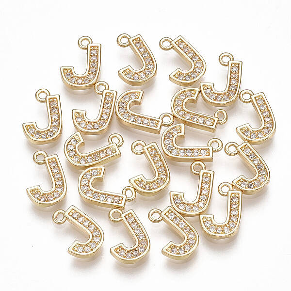 Brass Cubic Zirconia Charms