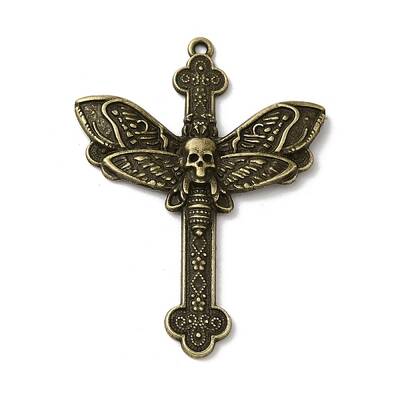 Tibetan Style Alloy Big Pendants