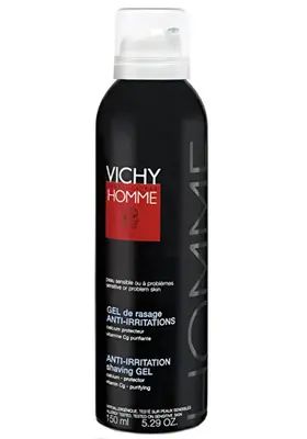Vichy Gel Da Barba Per Pelli Sensibili O Problematiche Homme (Gel Da Barba Anti-Irritazione) 150 Ml